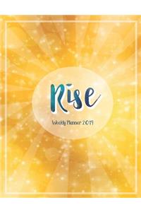 Rise Weekly Planner 2019