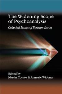 Widening Scope of Psychoanalysis