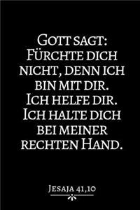 Gott Sagt: Fürchte Dich Nicht...: Toller Planer- A5 - 120 Linierte Seiten - Besonderes Geschenk - Notizbuch - Zubehör - Notizblock - Block - Termin - Geschenki