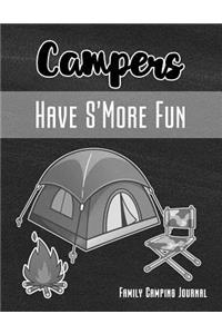 Campers Have s'More Fun Family Camping Journal