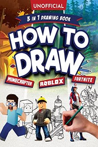 How to Draw Fortnite Minecraft Roblox