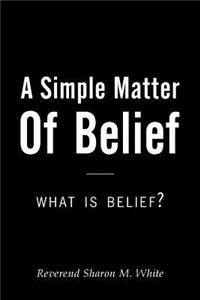 Simple Matter of Belief