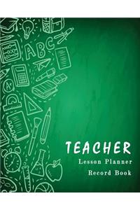 Teacher Lesson Plnner Record Book