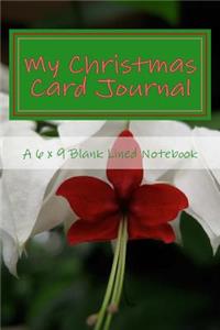 My Christmas Card Journal