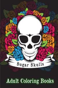 Sugar Skulls Adult Coloring Books.
