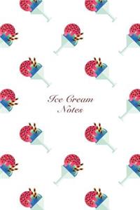 Ice Cream Notes