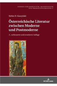 Oesterreichische Literatur zwischen Moderne und Postmoderne