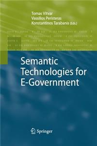 Semantic Technologies for E-Government