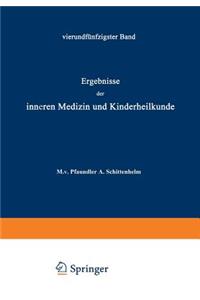 Ergebnisse Der Inneren Medizin Und Kinderheilkunde