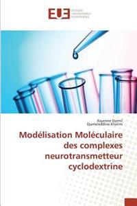 Modélisation Moléculaire Des Complexes Neurotransmetteur Cyclodextrine