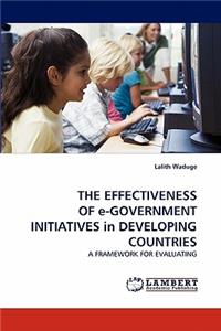 EFFECTIVENESS OF e-GOVERNMENT INITIATIVES in DEVELOPING COUNTRIES