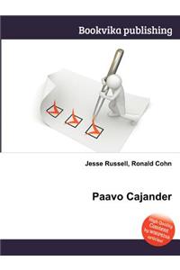 Paavo Cajander