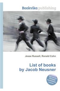 List of Books by Jacob Neusner
