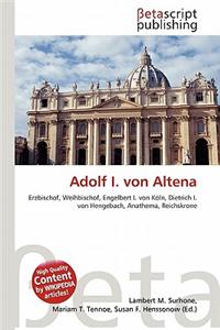 Adolf I. Von Altena