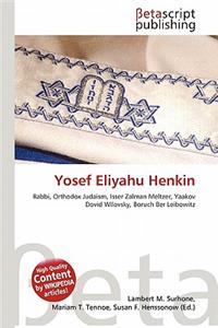Yosef Eliyahu Henkin