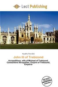 John III of Trebizond