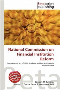 National Commission on Financial Institution Reform