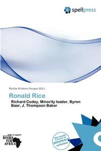 Ronald Rice