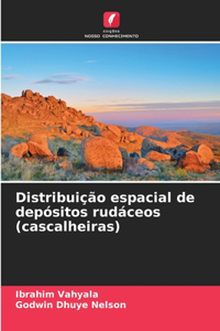 Distribuição espacial de depósitos rudáceos (cascalheiras)