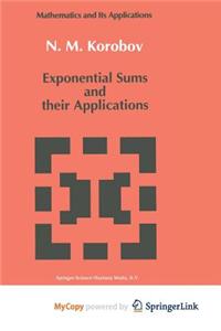 Exponential Sums and Their Applications