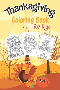 Thanksgiving coloring books for kids