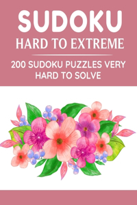 Sudoku Hard to Extreme 200 Sudoku Puzzles