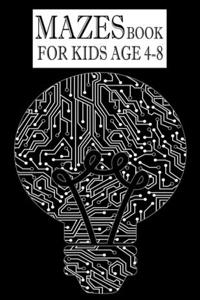 Mazes Book for kids Age 4-8