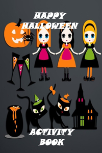 Happy Halloween Activity Book