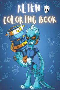Alien Coloring Book