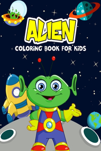 Alien Coloring Book for Kids