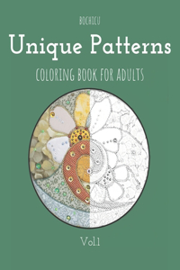 Unique Patterns Coloring Book for Adults