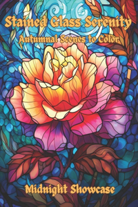 Stained Glass Serenity Autumnal Scenes to Color