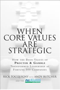 When Core Values Are Strategic