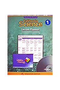 Houghton Mifflin Science California: Lesson Plnr CD L1