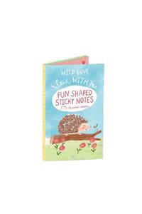 Wild Love Stick with Me Fun Shaped Sticky Notes