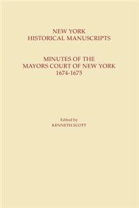 New York Historical Manuscripts