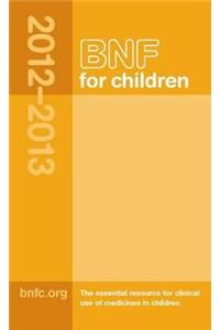 BNF for Children 2012-2013 (BNFC)