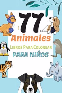 77 Animales Libros Para Colorear Para Niños