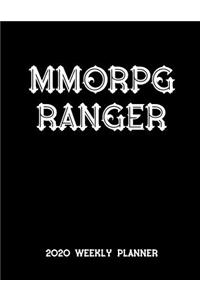 MMORPG Ranger 2020 Weekly Planner