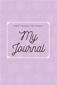 Lined Journal for Women