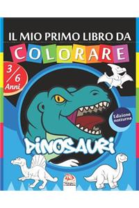 Il mio primo libro da colorare - Dinosauri - Edizione notturna