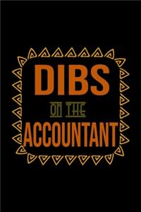Dibs on the accountant