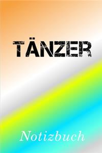 Tänzer Notizbuch