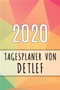 2020 Tagesplaner von Detlef