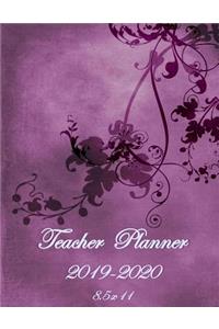 Teacher Planner 2019 - 2020 - 8.5 X 11