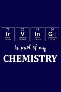 Irving Is Part of My Chemistry