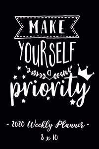 2020 Weekly Planner - Make Yourself a Priority