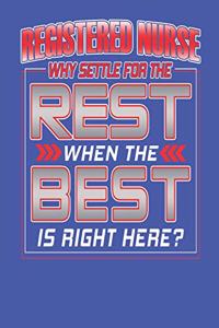 Registered Nurse - Why Settle For The Rest When The Best Is Right Here?