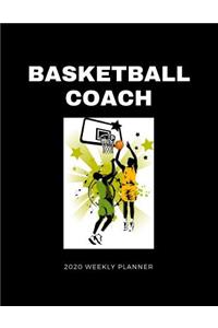 Basketball Coach 2020 Weekly Planner