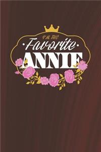 I'm The Favorite Annie